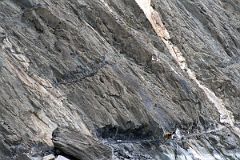18 Blasting A New Safer Trail Cut Into Steep Rock Face After Jhola.jpg